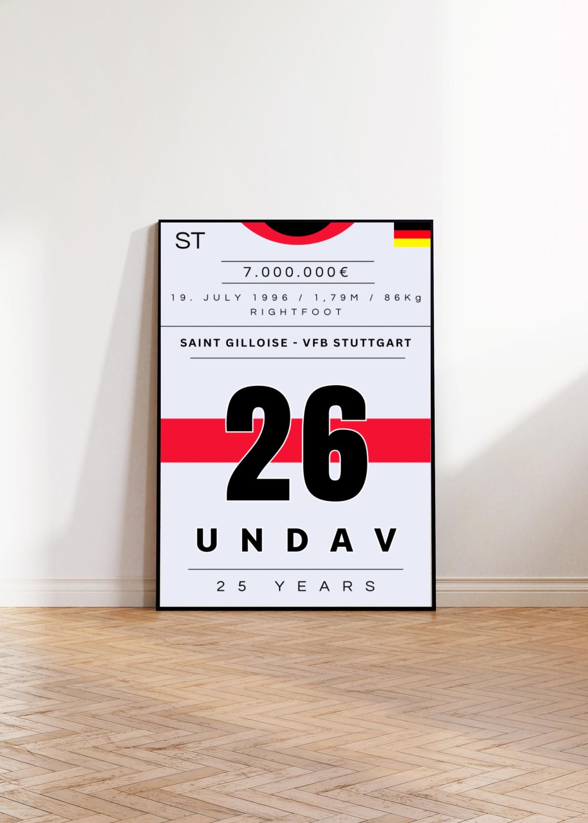 Undav zum VFB Stuttgart | PitchPrint