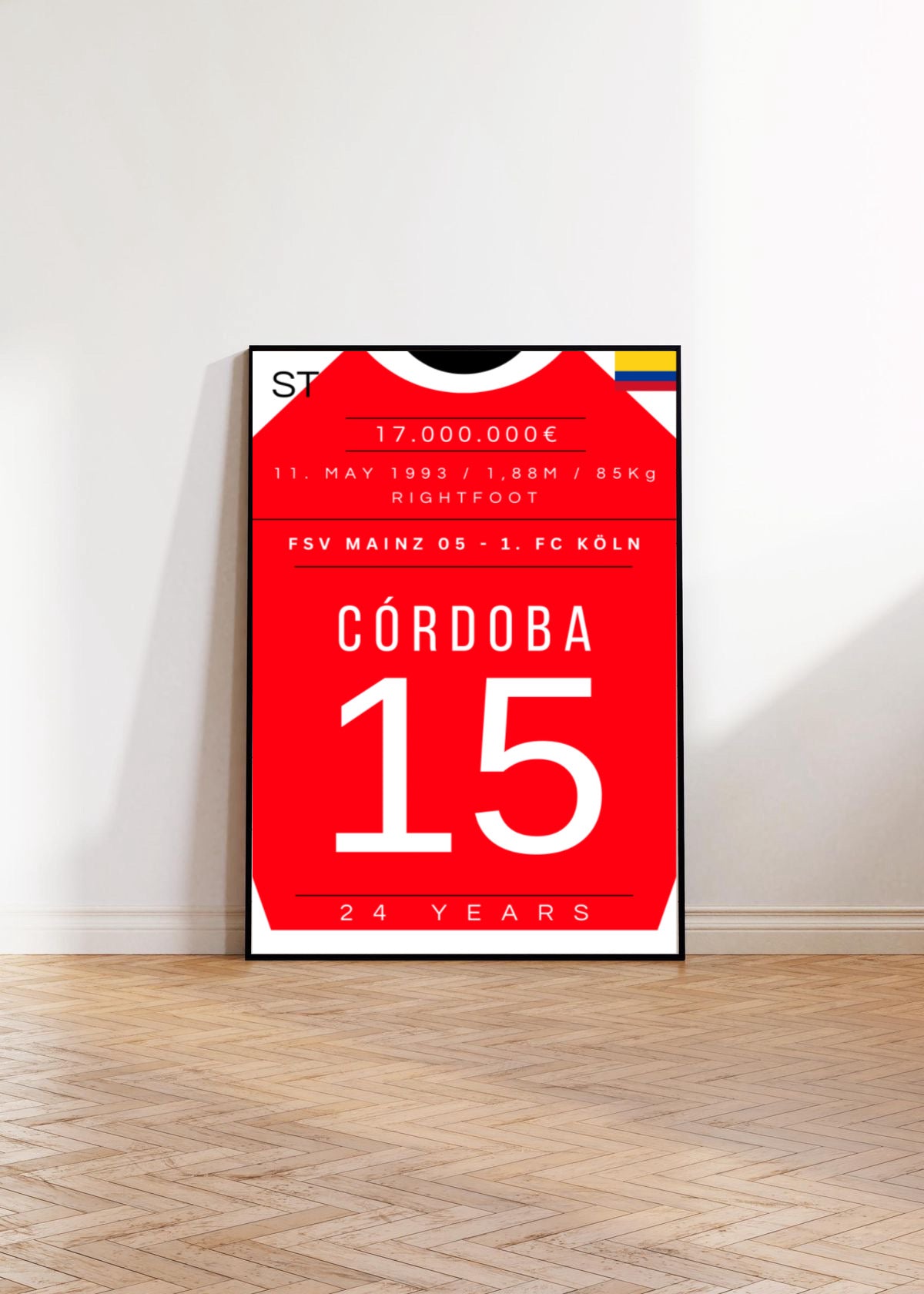 Córdoba zum 1. FC Köln | PitchPrint