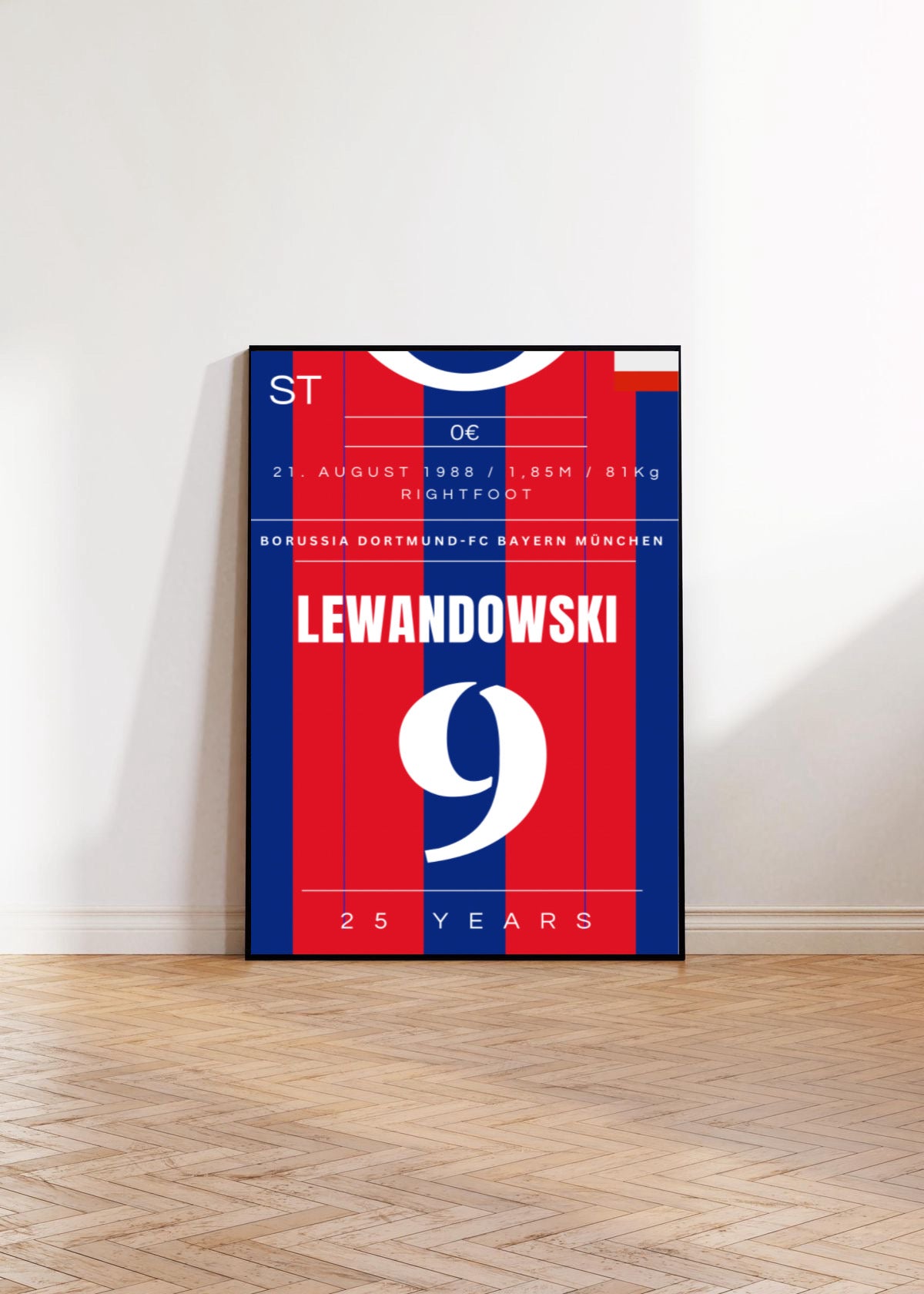 Lewandowski zum FC Bayern München | PitchPrint