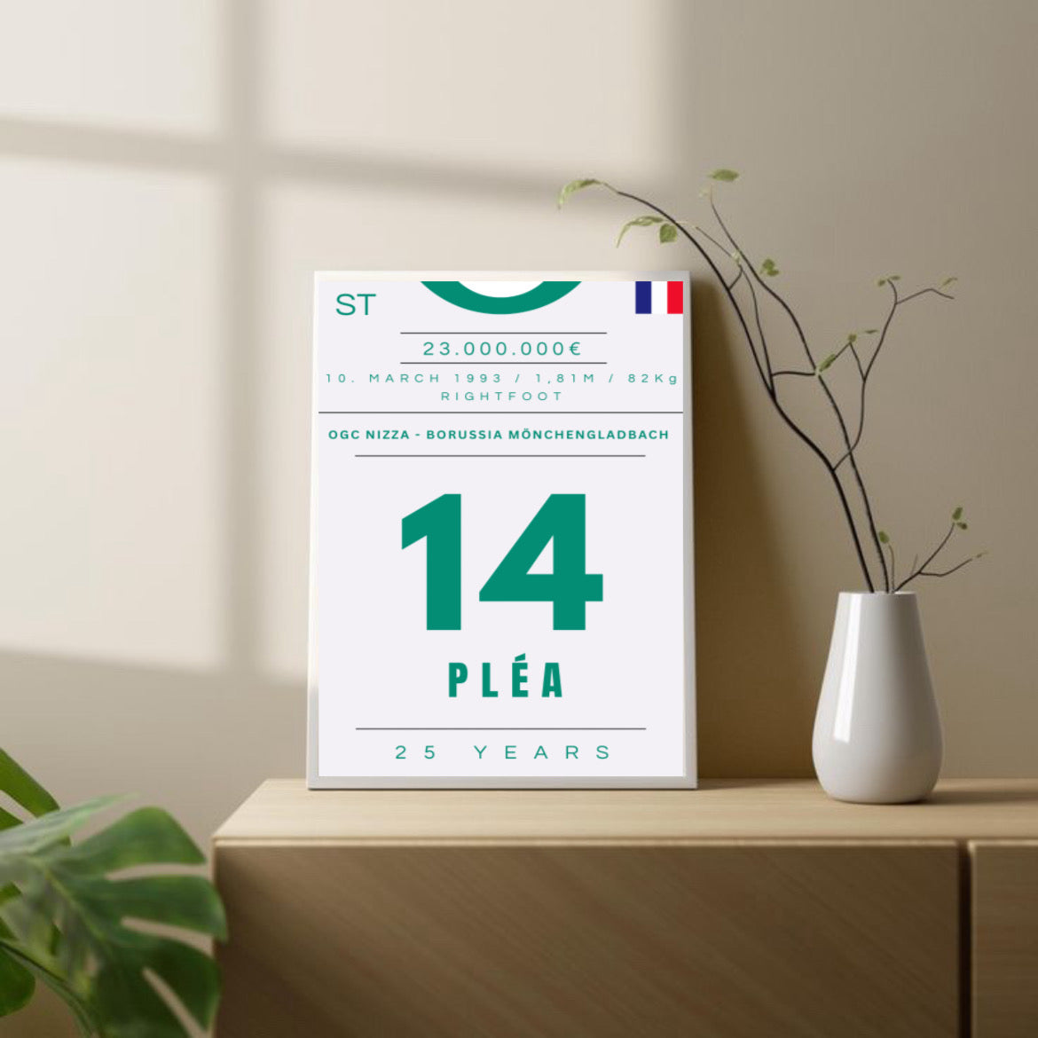Pléa zu Borussia Mönchengladbach | PitchPrint