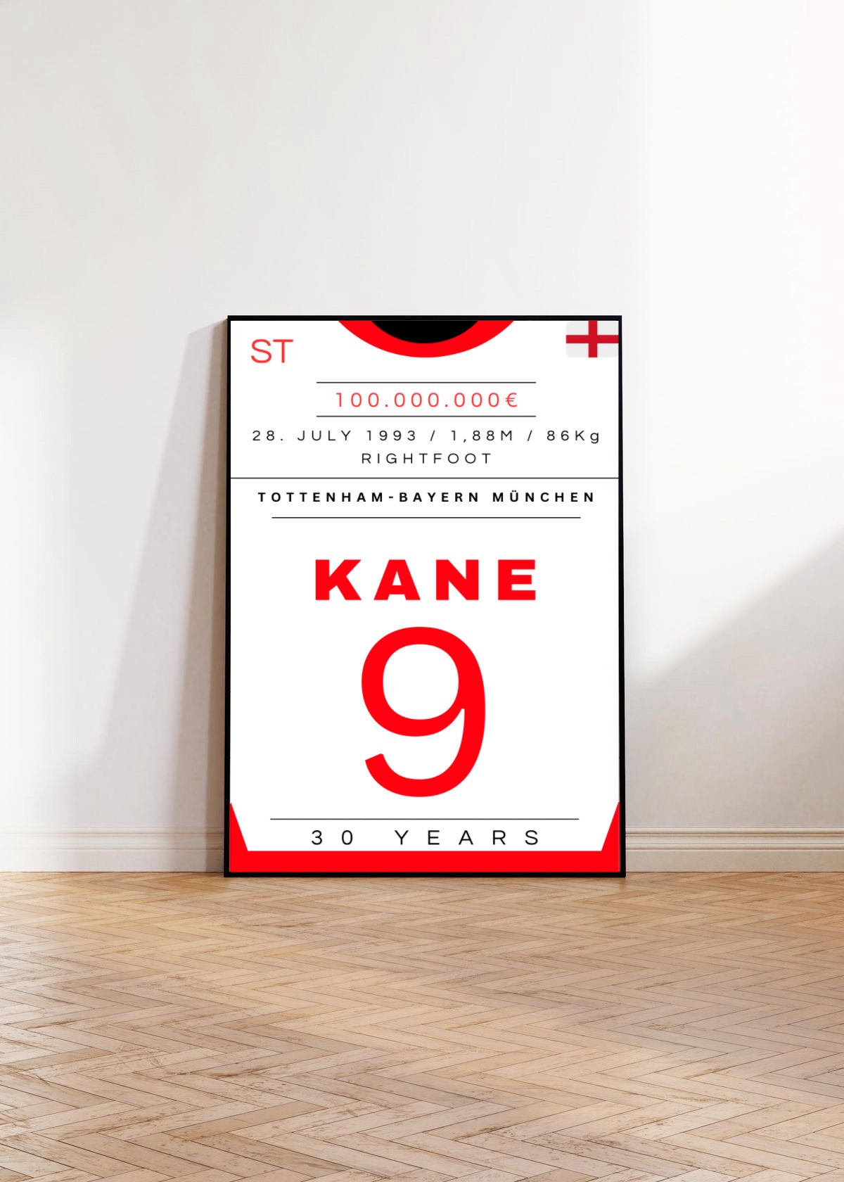 Kane zum FC Bayern | PitchPrint