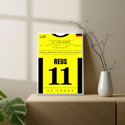 Reus zu Borussia Dortmund | PitchPrint